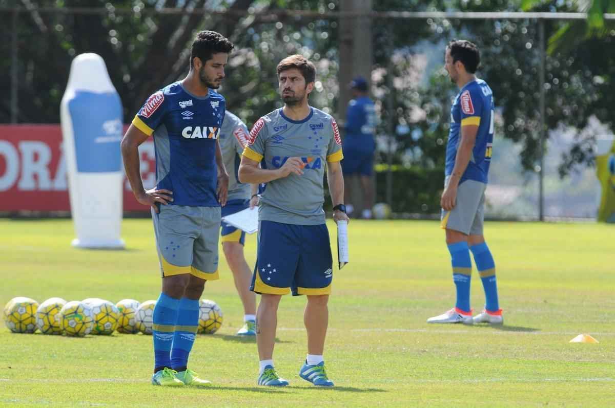 Fotos do treino do Cruzeiro nesta sexta-feira, na Toca da Raposa II