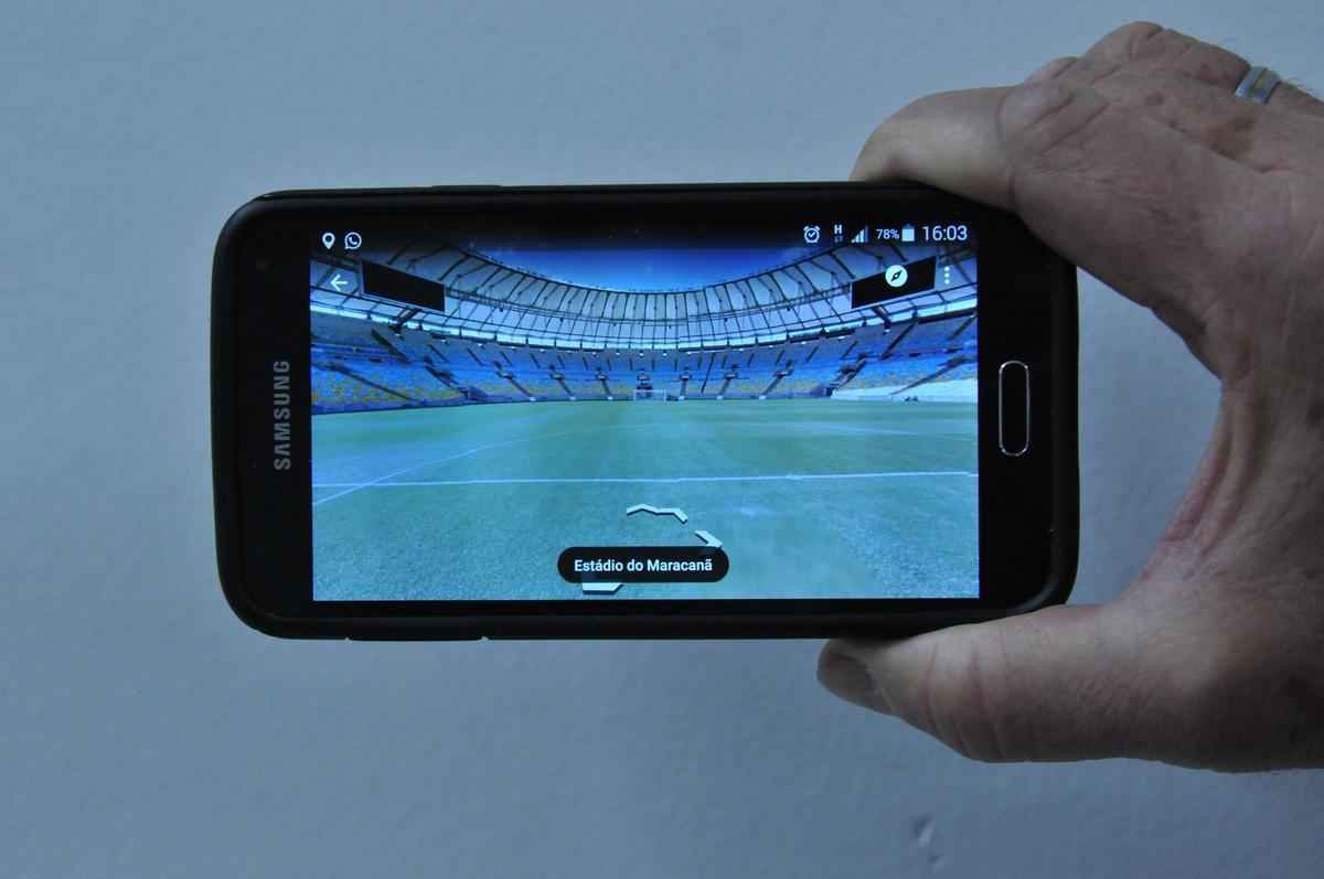 Google Street View disponibiliza imagens em 360 das arenas do Rio. Na foto, o Maracan