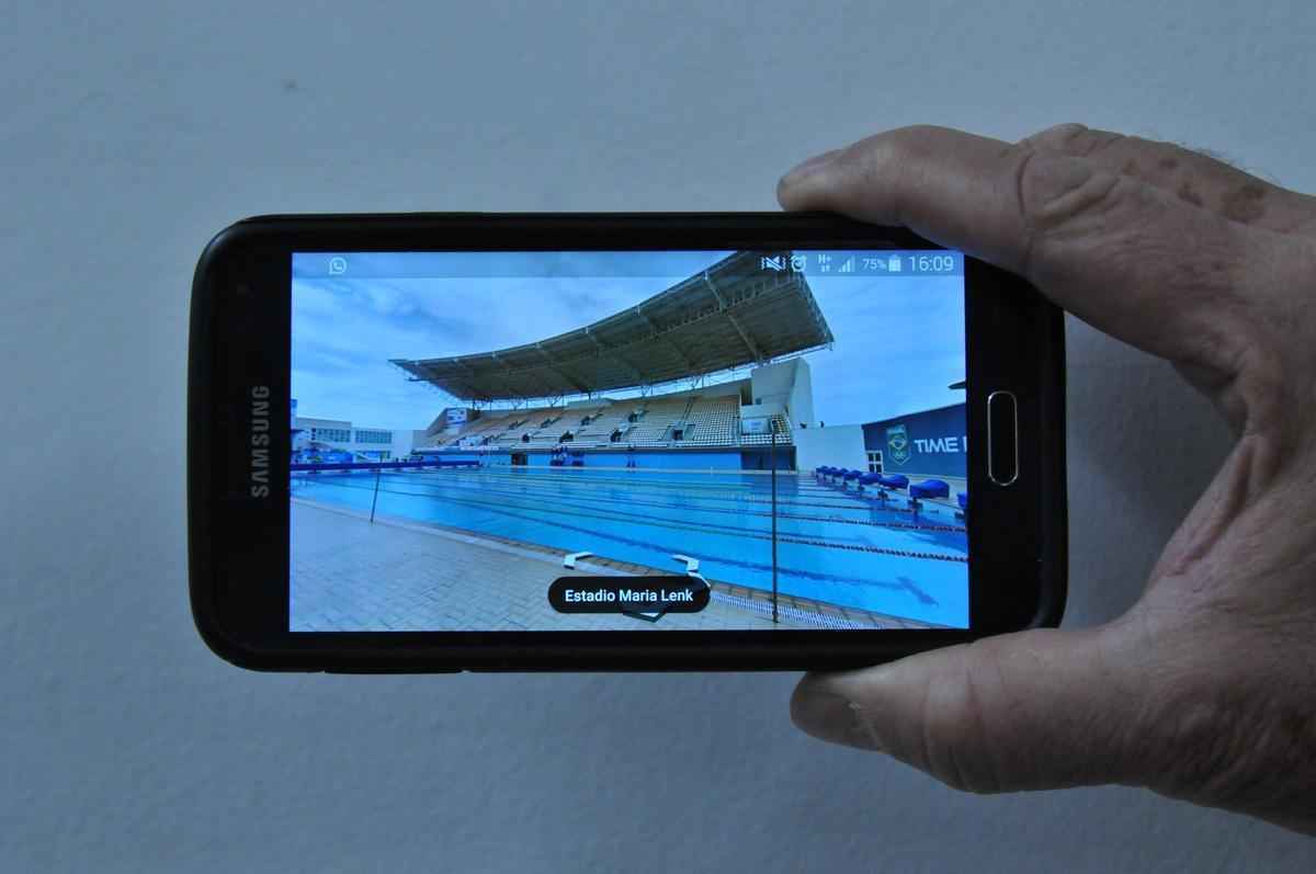 Google Street View disponibiliza imagens em 360 das arenas do Rio. Na foto, o Estdio Maria Lenk