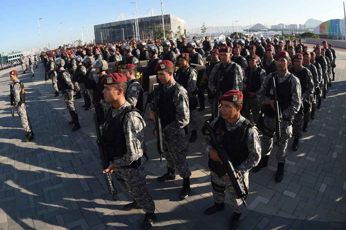 A 30 dias dos Jogos Olmpicos, Fora Nacional assume segurana das arenas do Rio de Janeiro