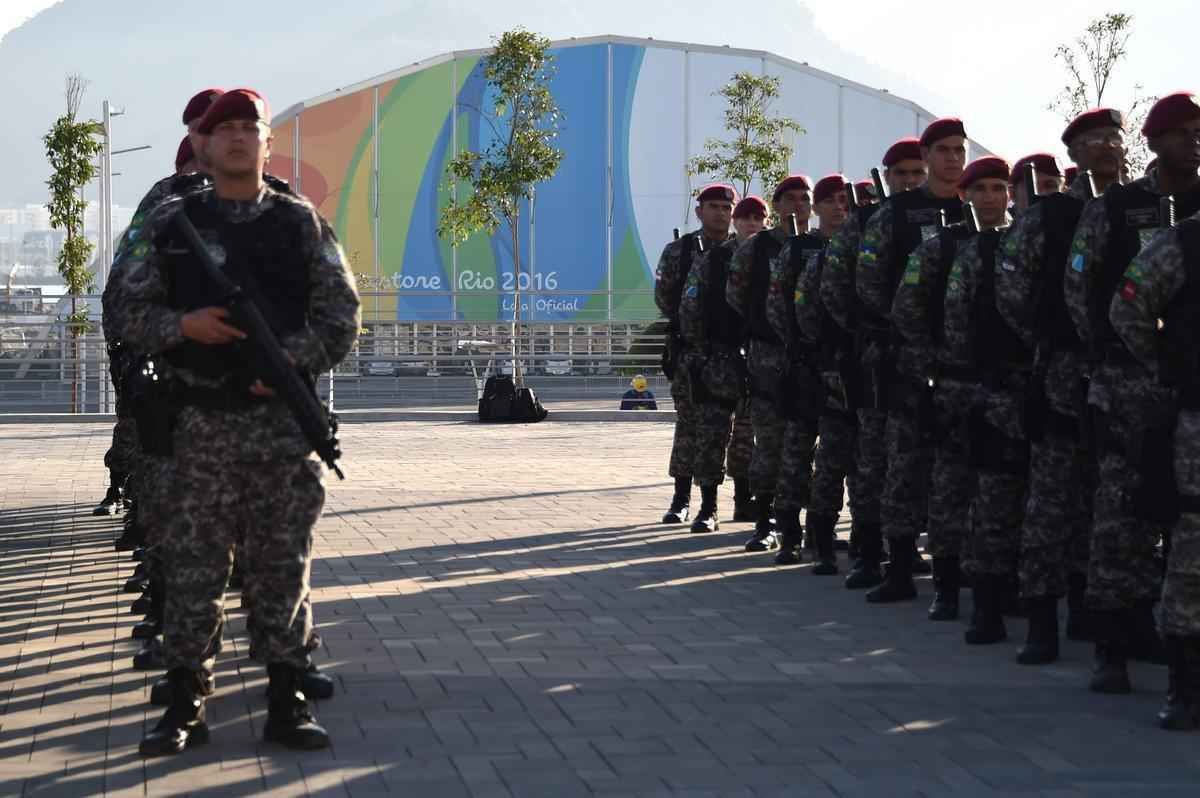 A 30 dias dos Jogos Olmpicos, Fora Nacional assume segurana das arenas do Rio de Janeiro