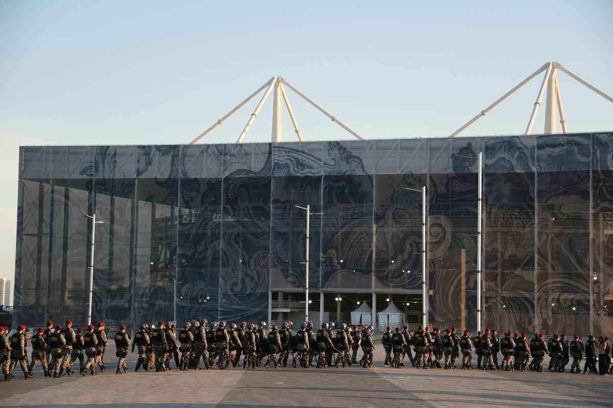 A 30 dias dos Jogos Olmpicos, Fora Nacional assume segurana das arenas do Rio de Janeiro