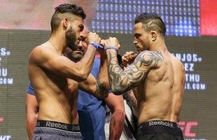 Pesagem oficial do UFC Fight Night 90 - Marco Beltran 61,6kg x Reginaldo Vieira 61kg 