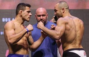 Pesagem oficial do UFC Fight Night 90 - Rafael dos Anjos 70,3kg x Eddie Alvarez 70,3kg 