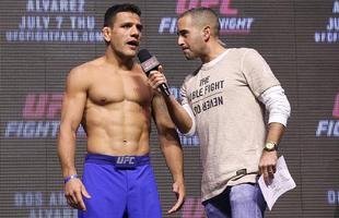 Pesagem oficial do UFC Fight Night 90 - O campe�o peso leve, Rafael dos Anjos