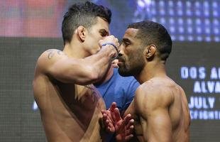 Pesagem oficial do UFC Fight Night 90 - Felipe Sertanejo 61,6kg x Jerrod Sanders 61,6kg 