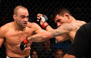 Na luta principal do UFC Fight Night 90, Rafael dos Anjos  nocauteado por Eddie Alvarez no primeiro round e perde cinturo do peso leve 