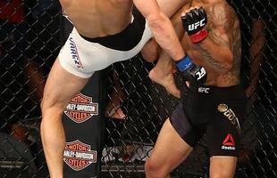 Na luta principal do UFC Fight Night 90, Rafael dos Anjos  nocauteado por Eddie Alvarez no primeiro round e perde cinturo do peso leve 