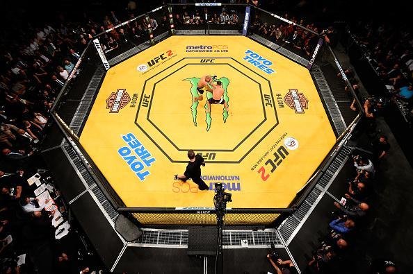 Imagens do histrico UFC 200, que lotou a nova T-Mobile Arena, em Las Vegas