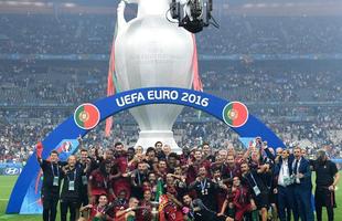 Portugal venceu a Frana por 1 a 0, com gol na prorrogao, e venceu a primeira Eurocopa