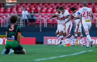 Amrica  derrotado pelo So Paulo por 3 a 0, no Morumbi