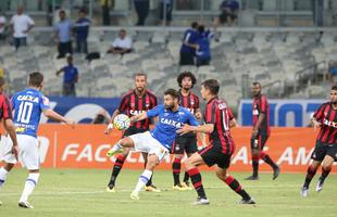 Fotos da partida entre Cruzeiro e Atltico-PR no Mineiro