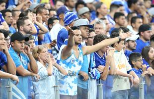 Fotos da partida entre Cruzeiro e Atltico-PR no Mineiro