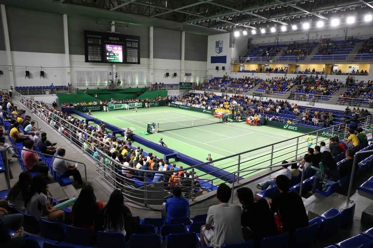 Brasil e Equador se enfrentam no Minas Tnis Clube, em Belo Horizonte, pela Copa Davis de tnis