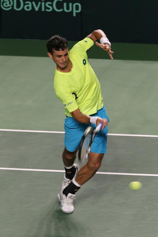 Brasil e Equador se enfrentam no Minas Tnis Clube, em Belo Horizonte, pela Copa Davis de tnis