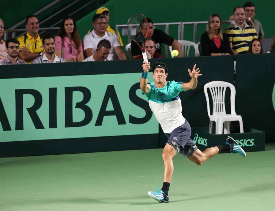 Brasil e Equador se enfrentam no Minas Tnis Clube, em Belo Horizonte, pela Copa Davis de tnis