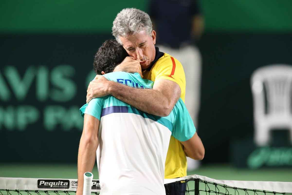 Brasil e Equador se enfrentam no Minas Tnis Clube, em Belo Horizonte, pela Copa Davis de tnis