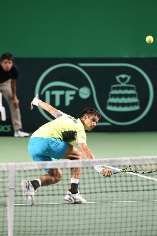 Brasil e Equador se enfrentam no Minas Tnis Clube, em Belo Horizonte, pela Copa Davis de tnis