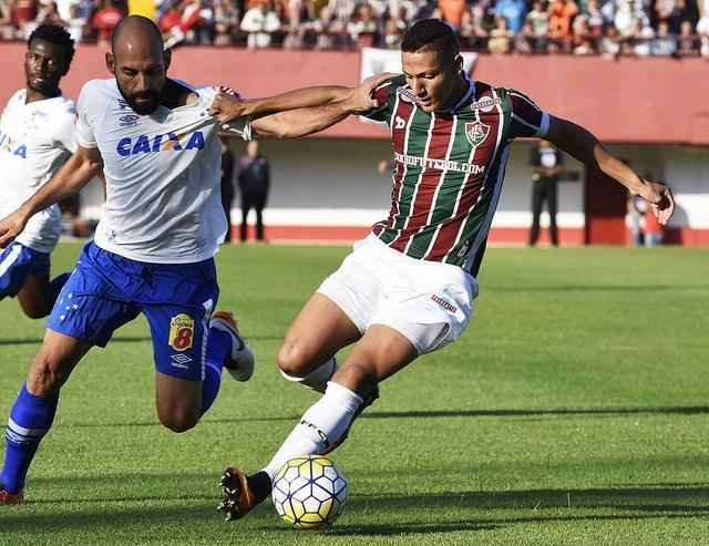 Imagens da partida entre Fluminense e Cruzeiro