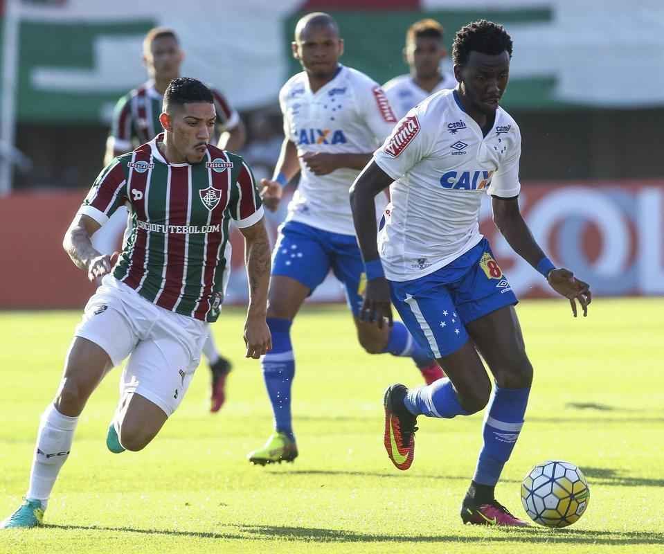 Imagens da partida entre Fluminense e Cruzeiro