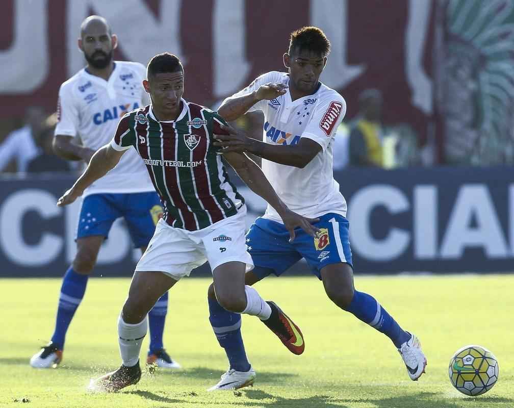 Imagens da partida entre Fluminense e Cruzeiro
