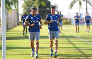 Cruzeiro se prepara para enfrentar o Vitria na quarta-feira, no Mineiro, pela Copa do Brasil