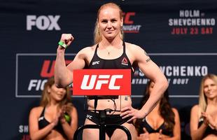 Pesagem oficial do UFC on Fox 20, em Chicago - A russa Valentina Shevchenko (60,3kg)