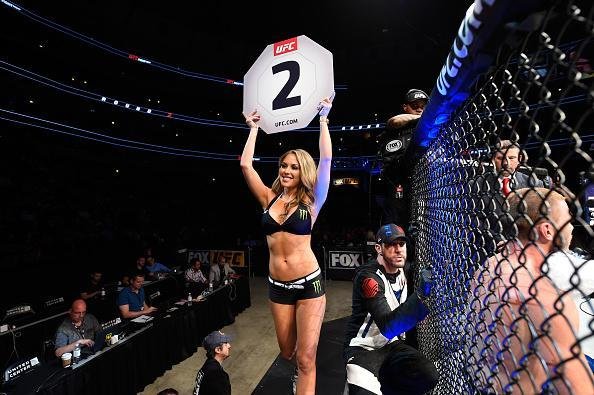 Octagon girl Brittney  Palmer