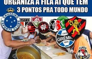 Derrota do Cruzeiro para o Sport gerou muitas provocaes nas redes sociais