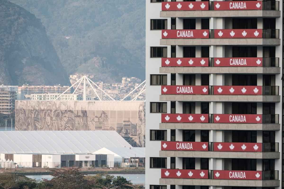 Prdio que ir hospedar a delegao do Canad