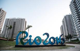 Logo dos Jogos do Rio na Vila Olmpica