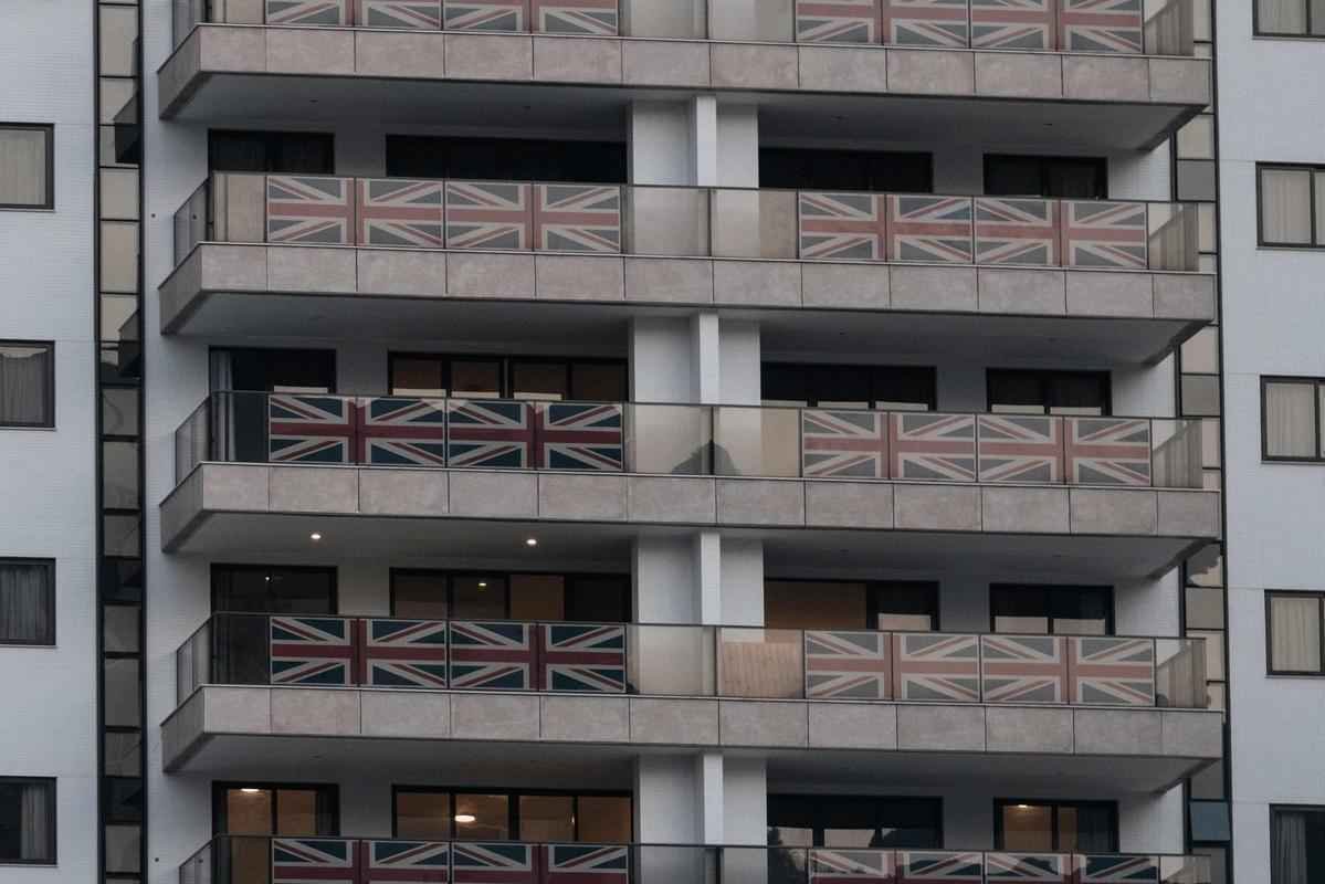 Prdio que ir hospedar a delegao britnica