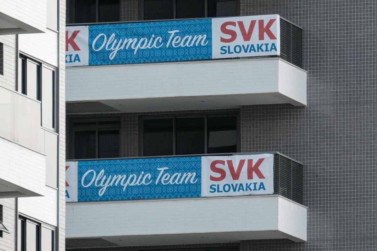 Prdio que ir hospedar a delegao da Eslovquia