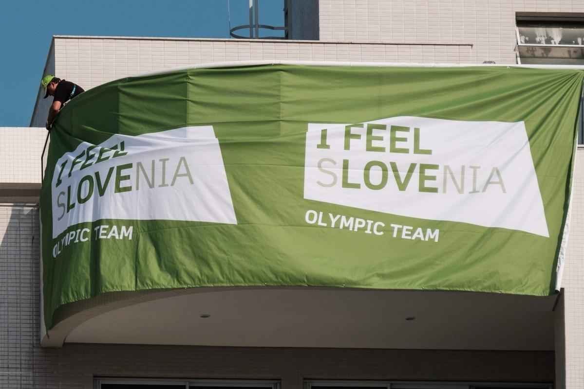 Prdio que ir hospedar a delegao da Eslovnia