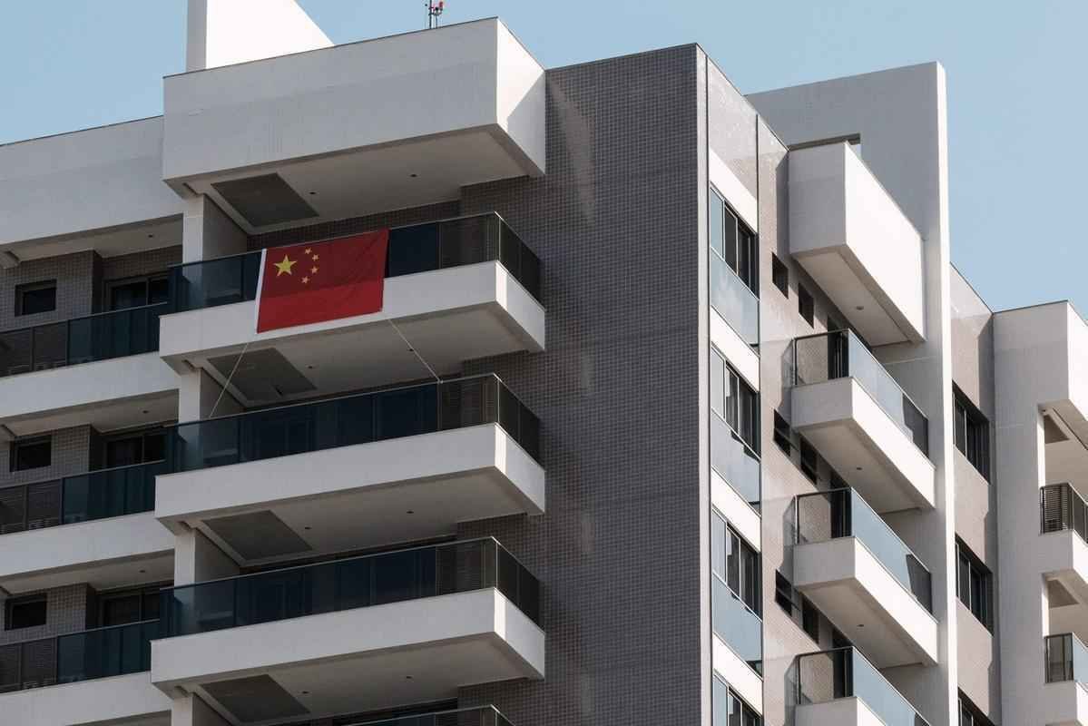 Prdio que ir hospedar a delegao da China