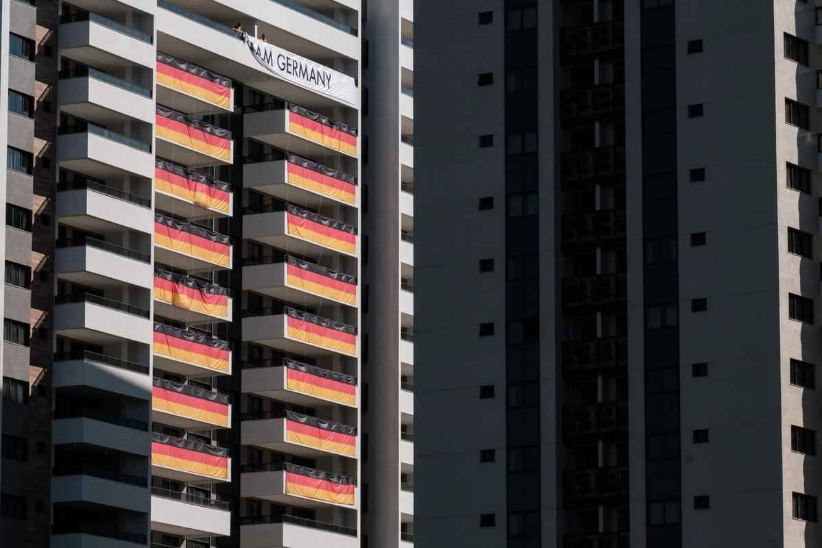 Prdio que ir hospedar a delegao da Alemanha