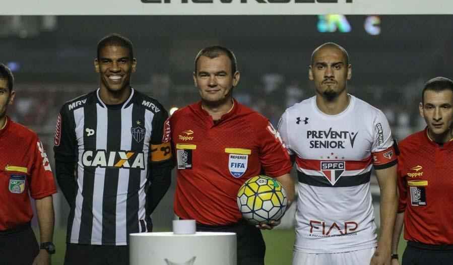 Imagens da vitria de virada do Atltico sobre o So Paulo