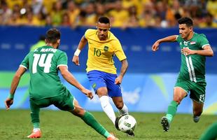 Seleo Brasileira Olmpica lutou, mas ficou no 0 a 0 com o Iraque no Estdio Man Garrincha