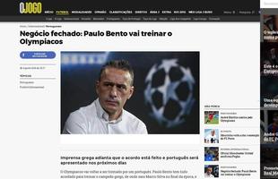 Imprensa portuguesa d como certo o acordo entre o tcnico Paulo Bento e o Olympiacos