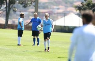 De volta a Belo Horizonte ap�s hist�rico 7 a  sobre o Brasil, Sele��o Alem� realiza treino na Toca da Raposa II