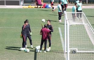 Treinamento da Sele��o Portuguesa, do t�cnico Rui Jorge, no SESC Venda Nova 