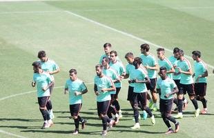 Treinamento da Sele��o Portuguesa, do t�cnico Rui Jorge, no SESC Venda Nova 