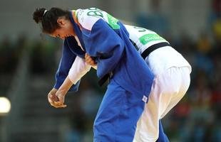 Ap�s campanha surpreendente, Mariana Silva cai na semifinal do jud�