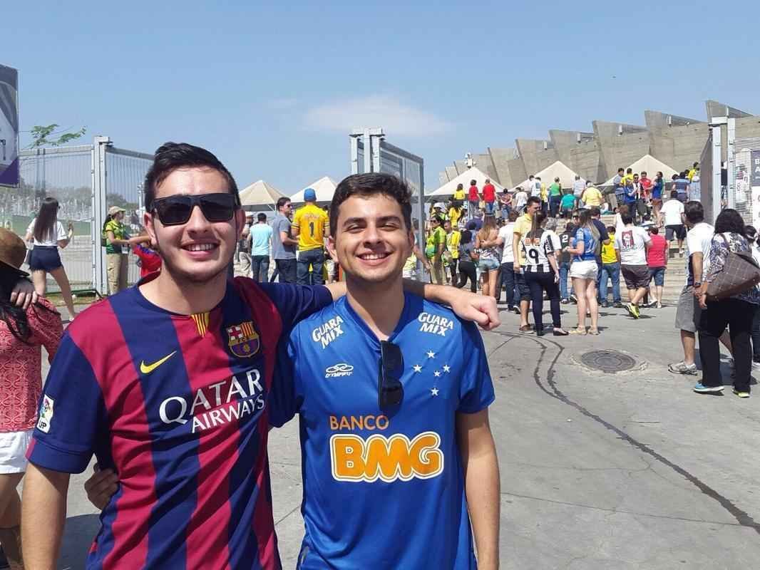 Torcedores de diferentes clubes marcam presen�a no Mineir�o na Rio'16