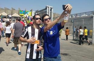Torcedores de diferentes clubes marcam presen�a no Mineir�o na Rio'16