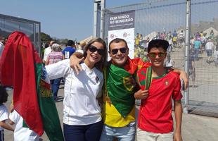 Torcedores de diferentes clubes marcam presen�a no Mineir�o na Rio'16