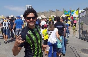 Torcedores de diferentes clubes marcam presen�a no Mineir�o na Rio'16