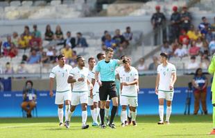 Portugal e Arglia empataram por 1 a 1 no Mineiro. Resultado fez os lusitanos avanarem s quartas de final em primeiro. Honduras passou em segundo. Surpreendentemente, Argentina est eliminada dos Jogos do Rio j na primeira fase do futebol masculino 