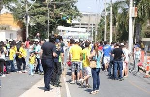 Mineir�o ficou colorido nesta quarta-feira com camisas de clubes e sele��es em duelo da Olimp�ada