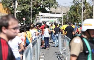 Mineir�o ficou colorido nesta quarta-feira com camisas de clubes e sele��es em duelo da Olimp�ada